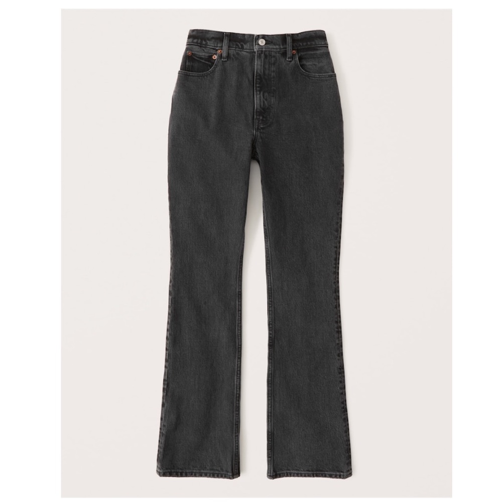 Abercrombie Curve Love Ultra High Rise Vintage Flare Jeans 26L